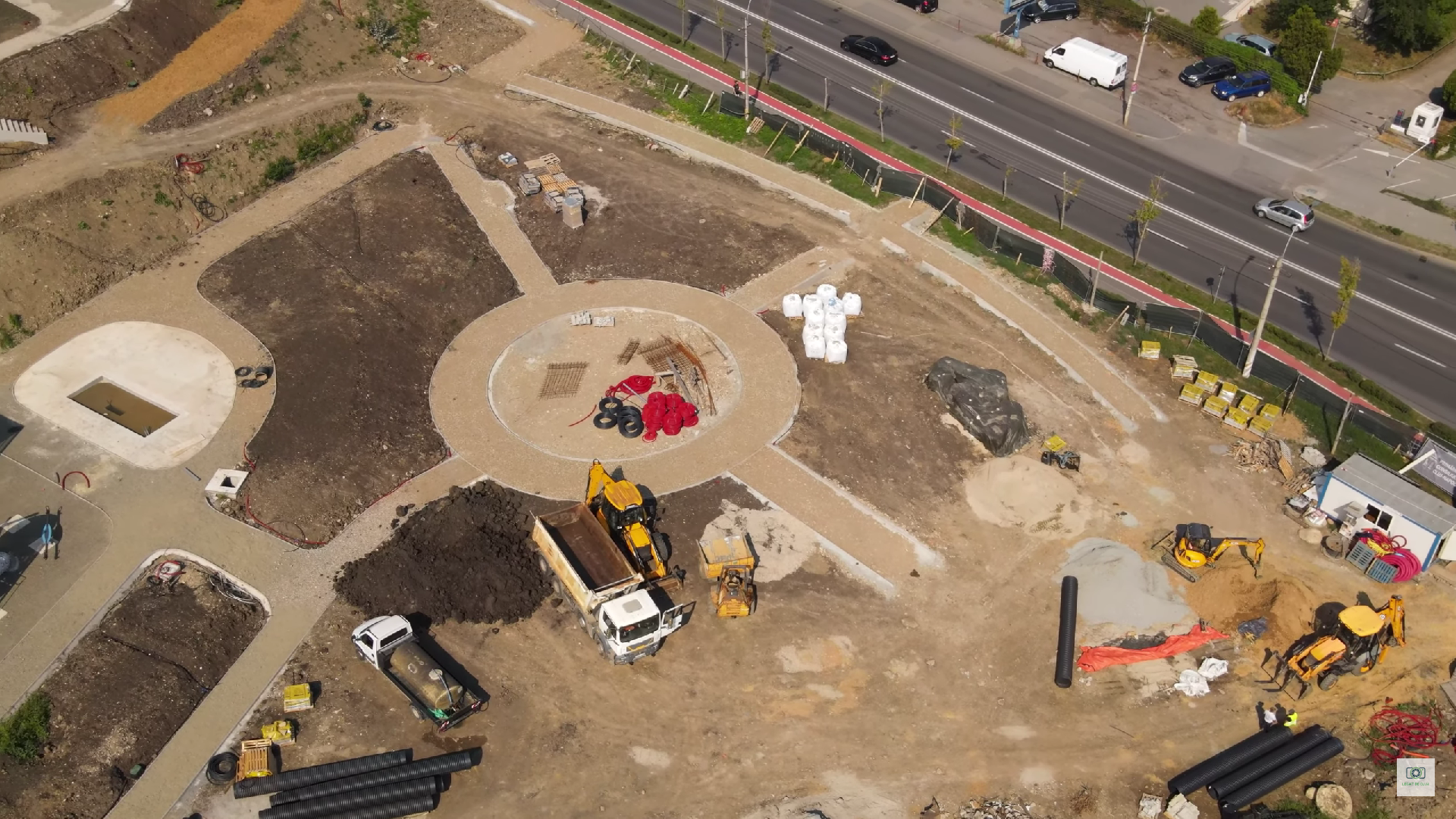 Cum arată cel mai nou parc din Cluj? FOTO: Captură ecran - Youtube/ Legat de Cluj