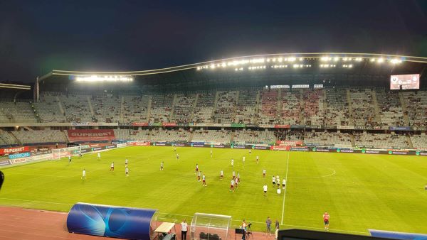Jucătorii de la CFR Cluj/ Foto: monitorulcj.ro
