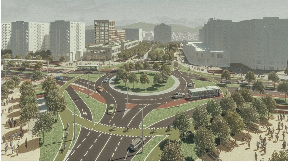Proiect de revitalizare și modernizare a zonei Mărăști/Foto: imagine randată primariaclujnapoca.ro