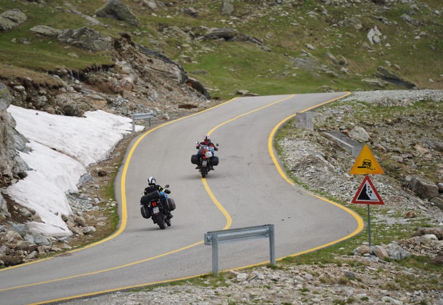 în imagine: Transalpina