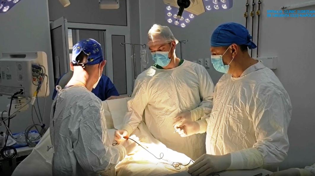 Intervenție medicală la SCJU Cluj