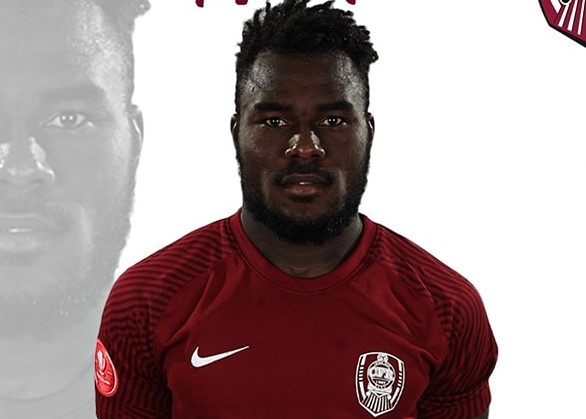 Jucătorul de fotbal Ricky Gneba/ Foto: Fotbal Club CFR 1907 CLUJ - Facebook