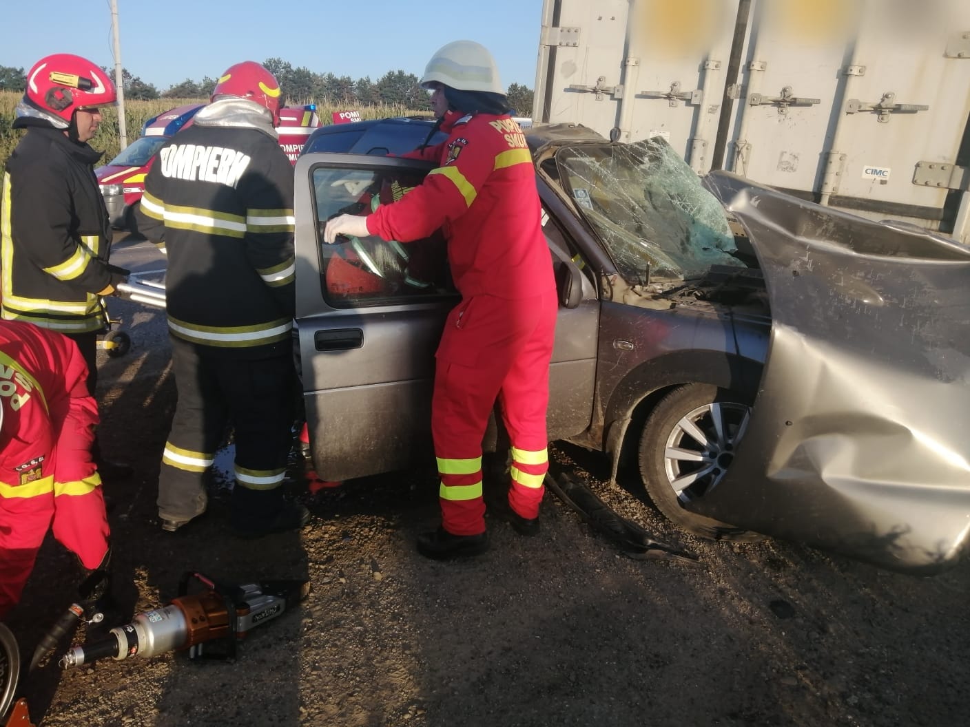 Accident rutier mortal în județul suceava/Foto: ISU Suceava
