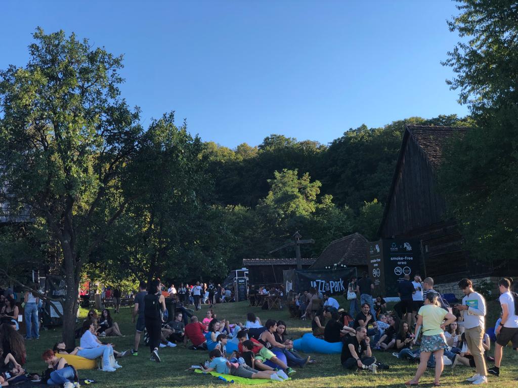 Soare și atmosferă liniștită la Jazz in the Park