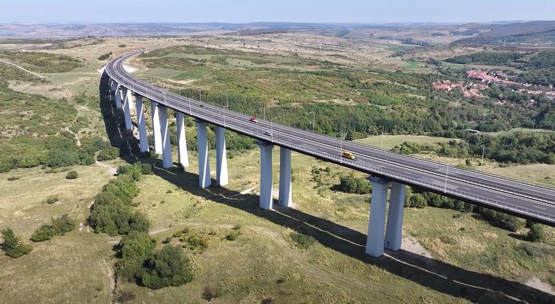 Viaductul Aciliu. Foto: Captura YouTube
