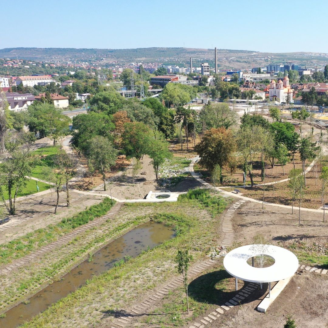 Parcul Feroviarilor va fi finalizat până la finalul anului 2023 / Foto: Instagram - Vlad Rusu