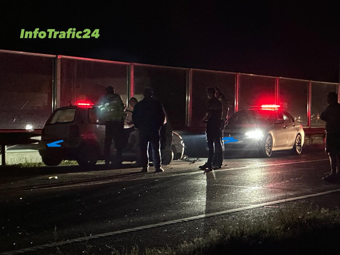Un șofer mort de beat a produs un accident rutier