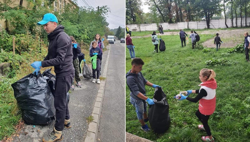 S-a făcut curățenie în Huedin