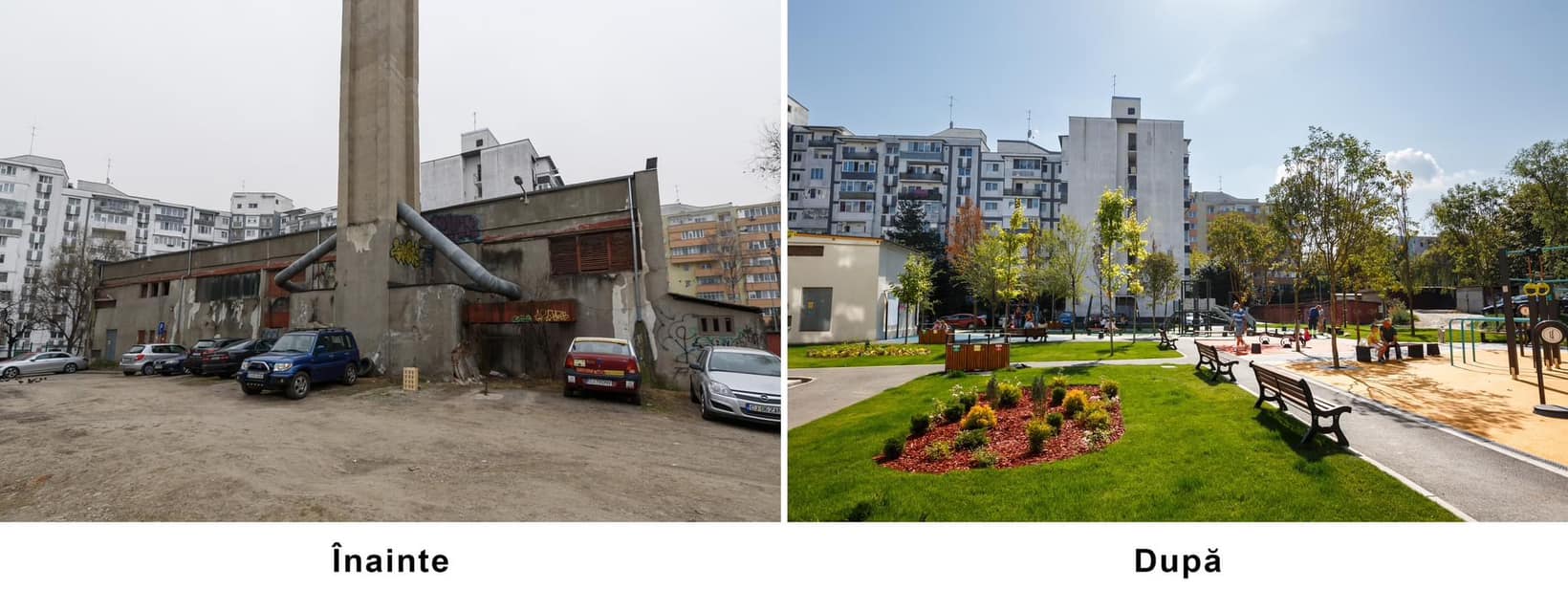 Loc de joacă nou în Mănăștur / Foto: Emil Boc