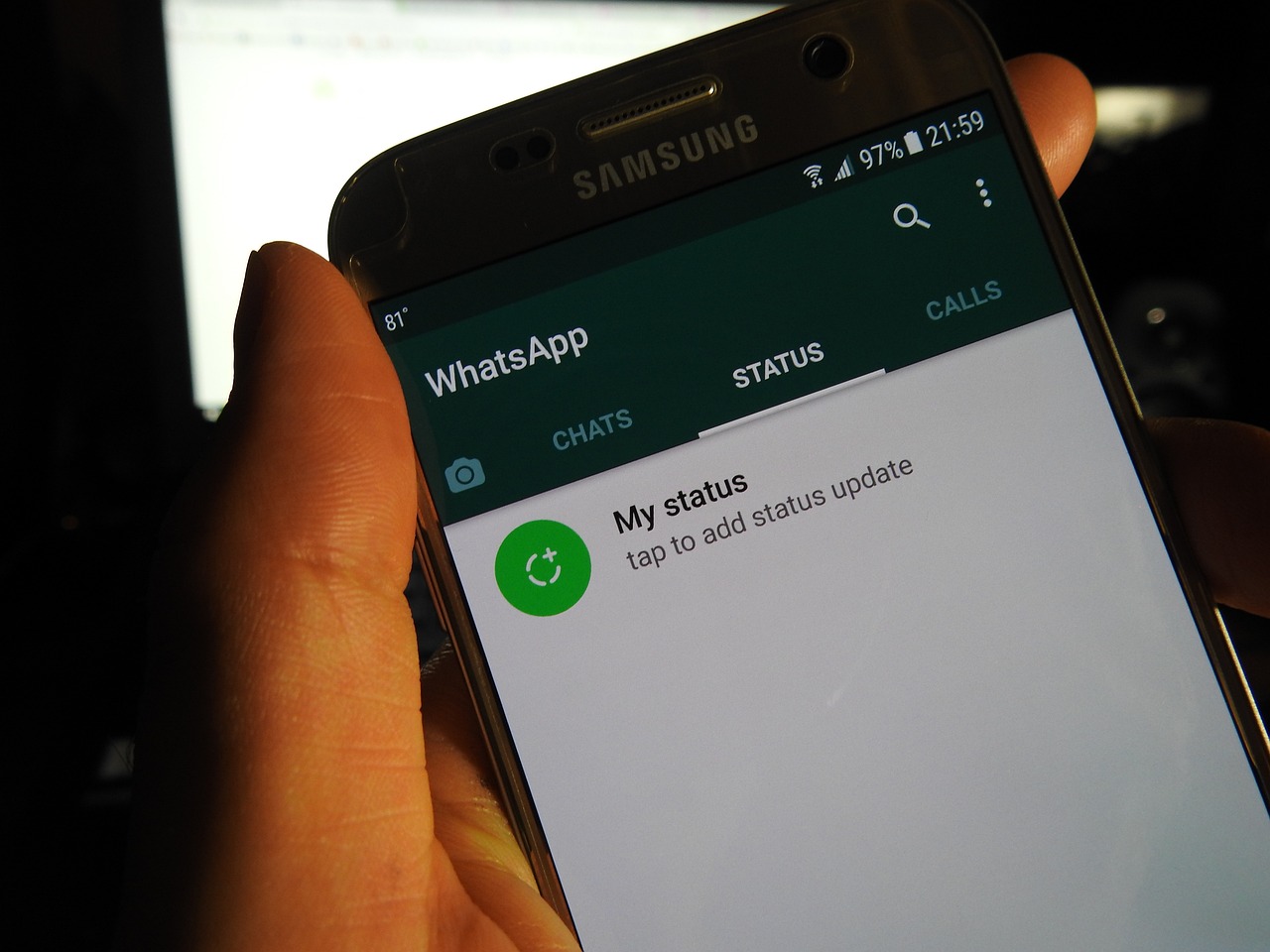 Aplicație telefon WhatsApp. Foto: Pixabay