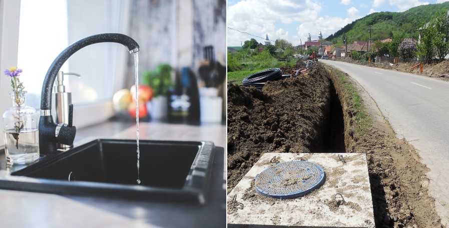 Lucrări de racordare la rețeaua publică de apă potabilă