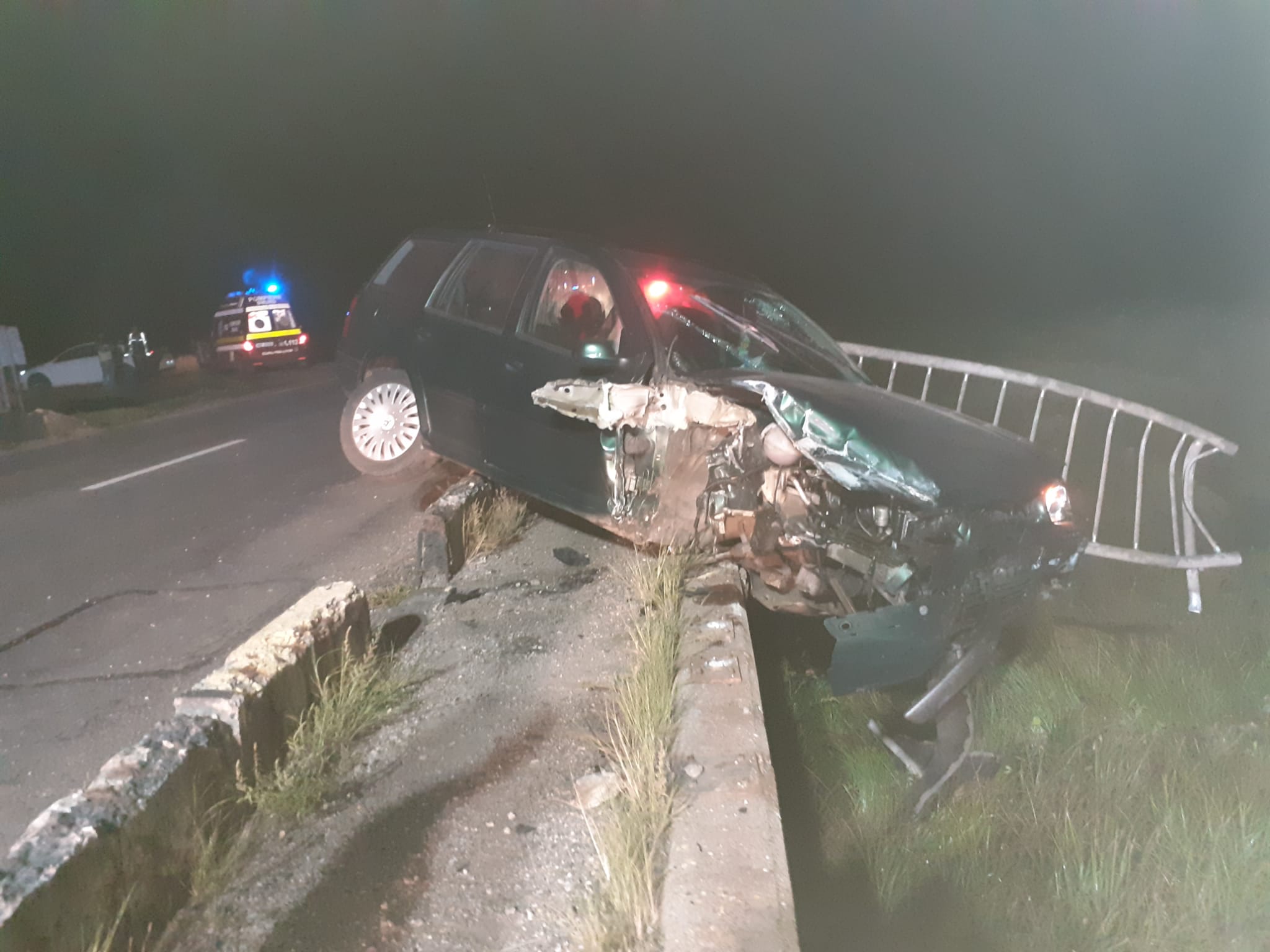 Accident la Izvorul Crișului. FOTO: ISU Cluj