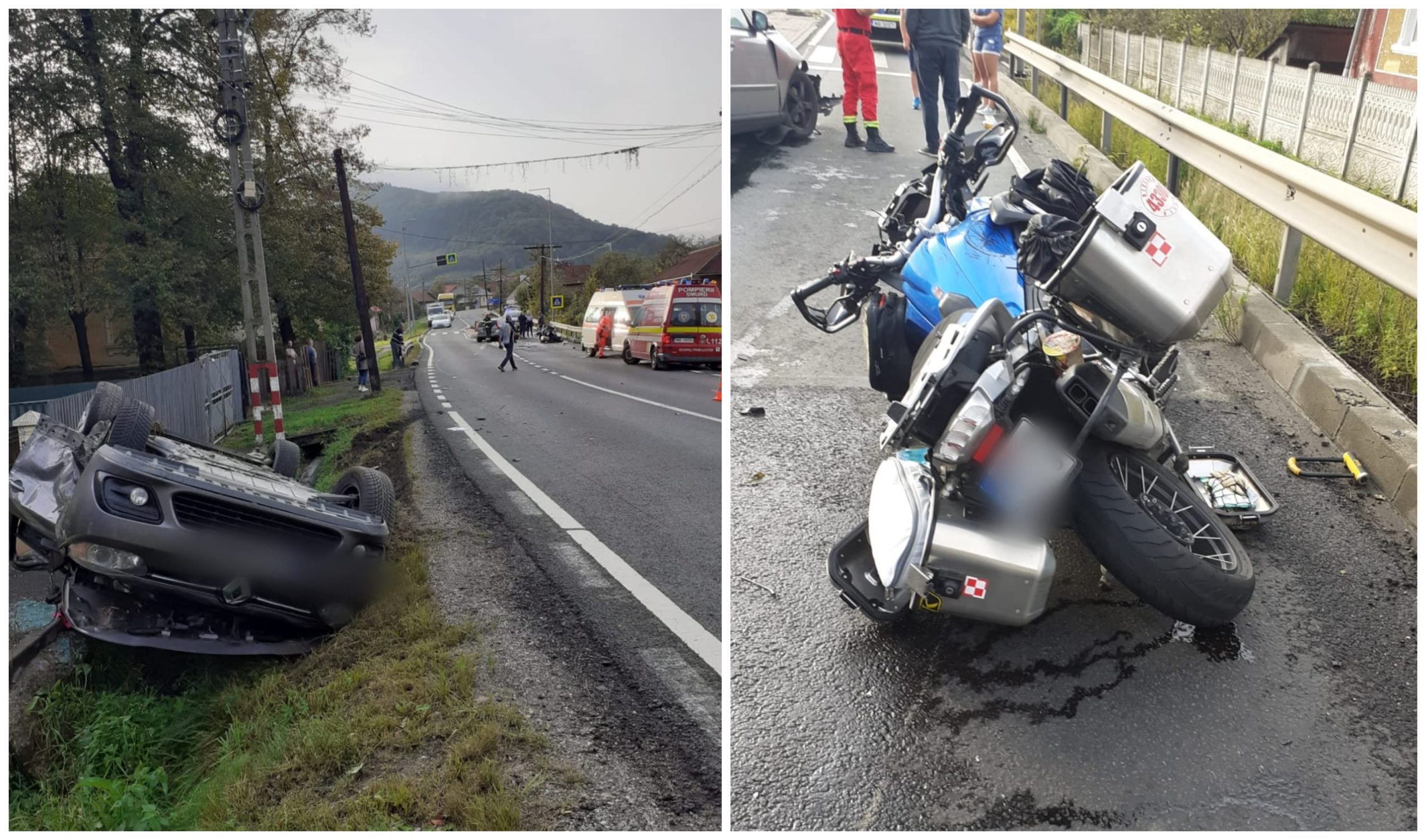 Accident ruiter grav la Ciucea