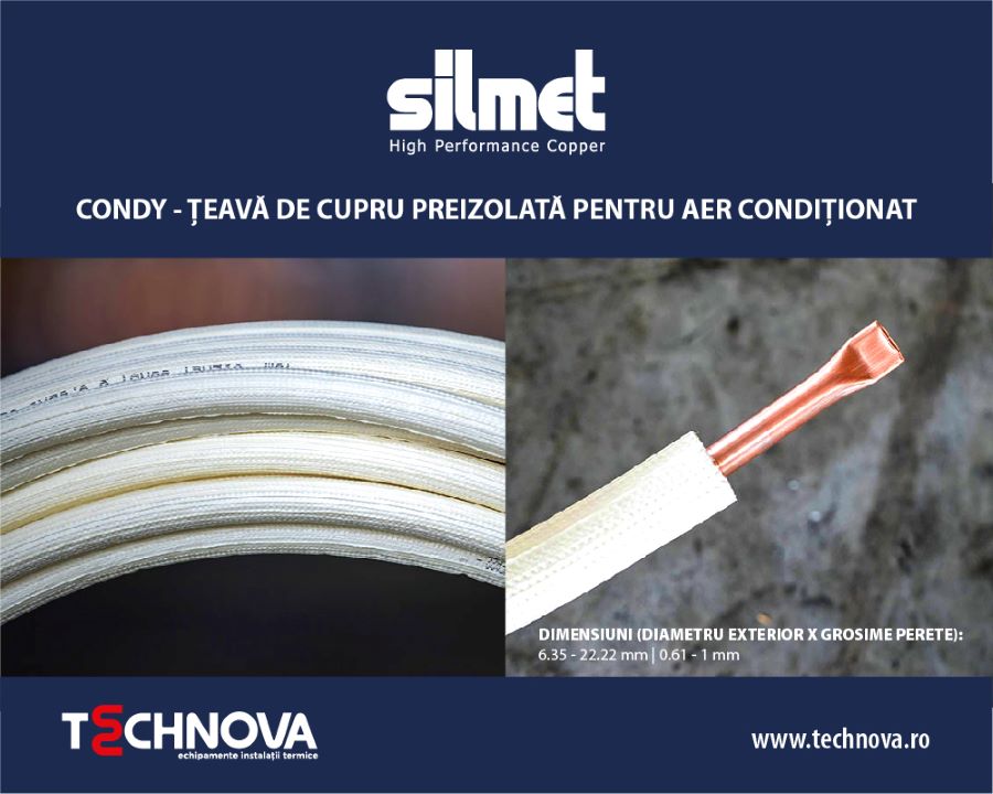 Țeava de cupru Silmet Condy