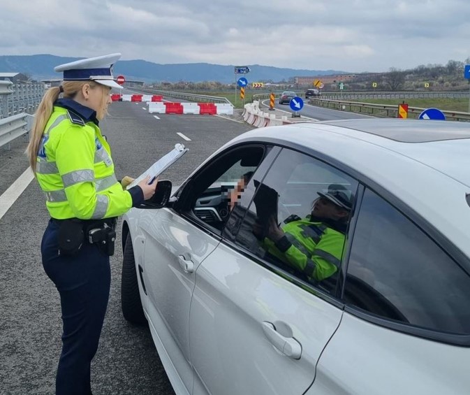 Polițiștii cer creșterea punctului de amendă / Foto: IPJ Cluj arhivă
