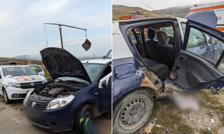 Tânăr implicat în accident la Jucu