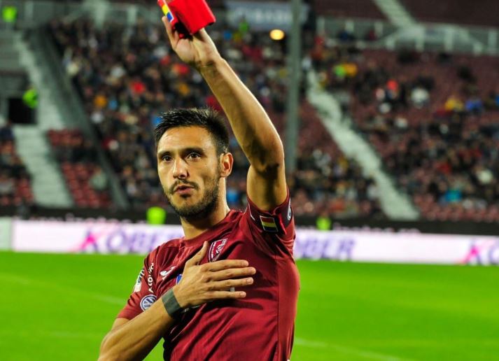 Mario Camora speră la un rezultat bun în meciul cu Dinamo/Foto: Fotbal Club CFR 1907 Cluj Facebook.com