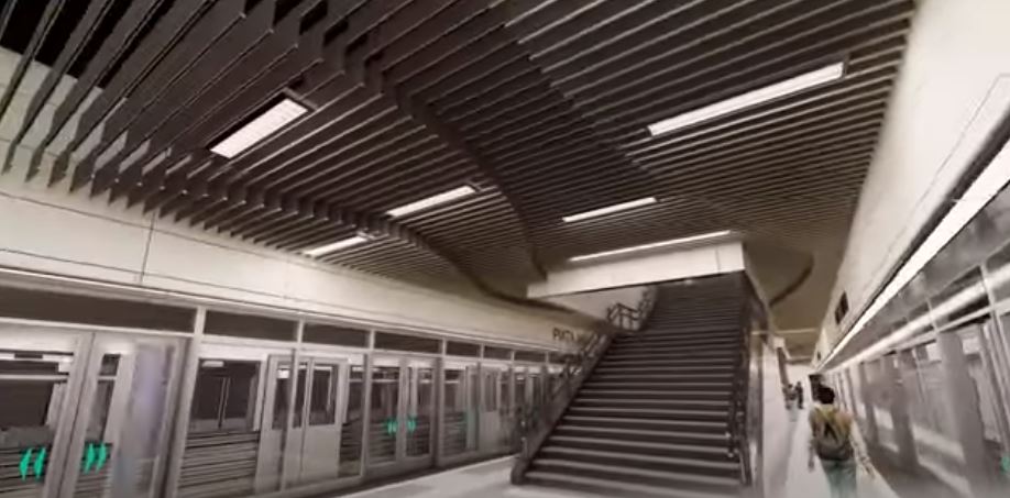 Imagini randate proiect metrou Cluj/Foto: Emil Boc Facebook.com