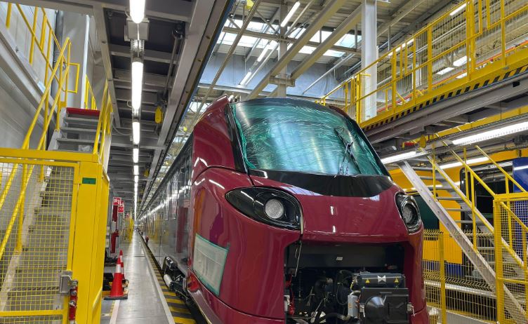 Primul tren electric de ultimă generație