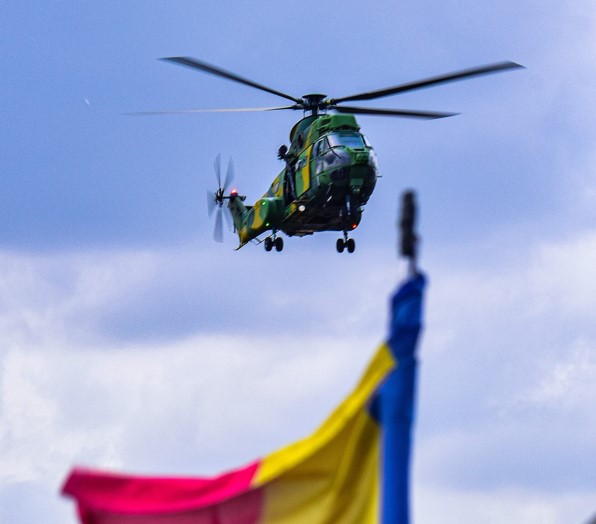 ApN monitorizează situaţia aeriană în zonele afectate de atacurile rusești / Foto: MApN