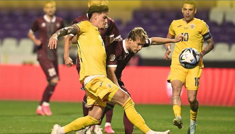 Naţionala de fotbal a României a terminat la egalitate cu Belarus