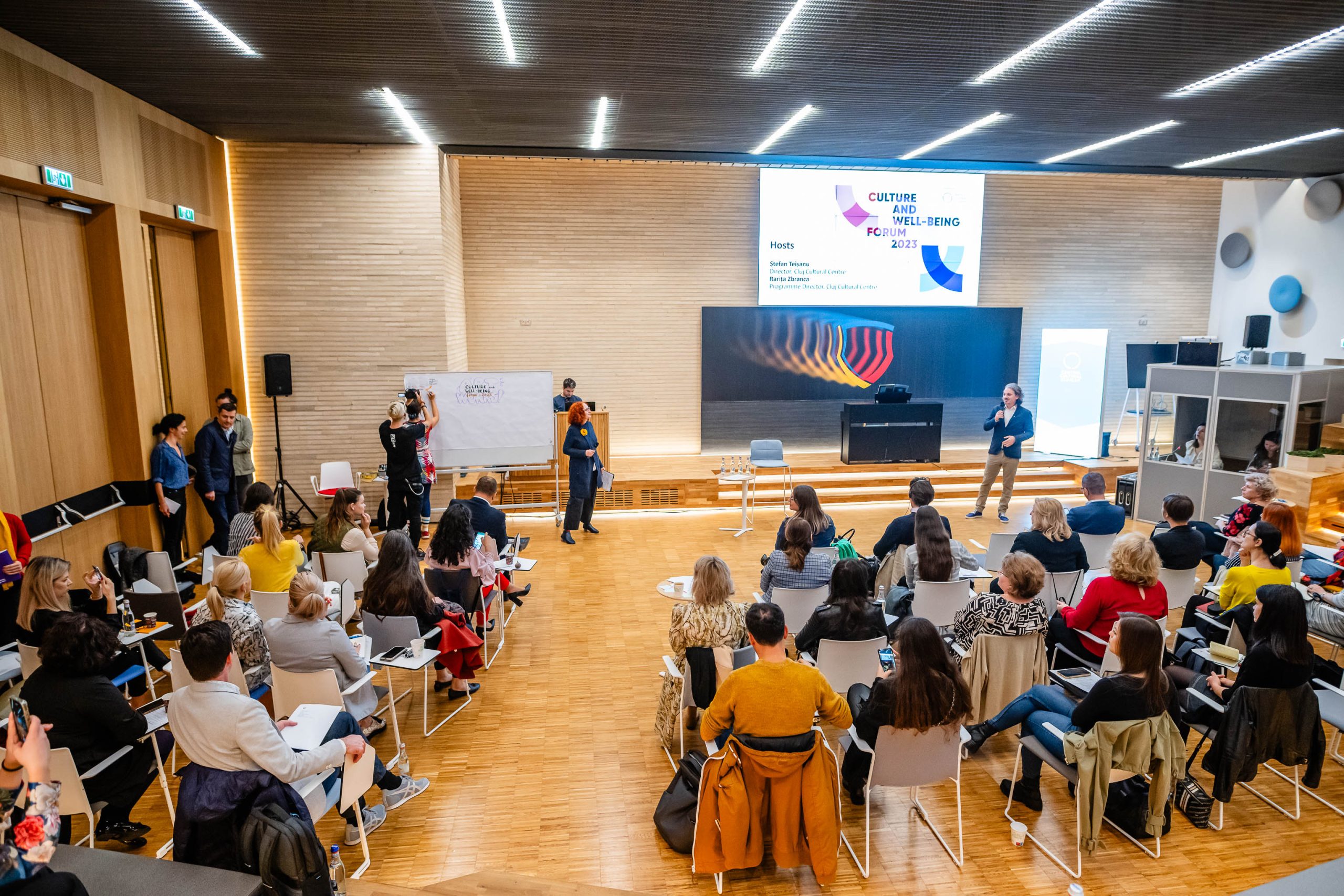 Forumul Culture and well-being: cum poate cultura să crească starea de bine și sănătatea angajaților? FOTO: cccluj