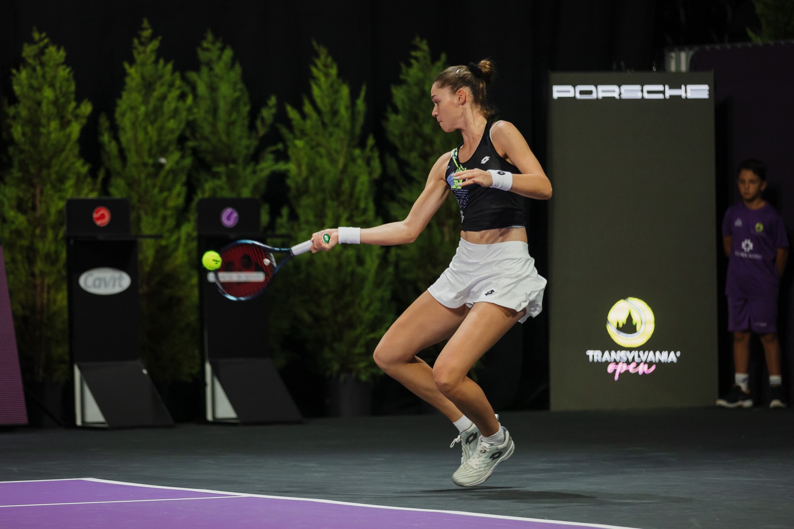 Sorana Cîrstea: „Sper să câștig trofeul Transylvania Open”. FOTO: Transylvania Open
