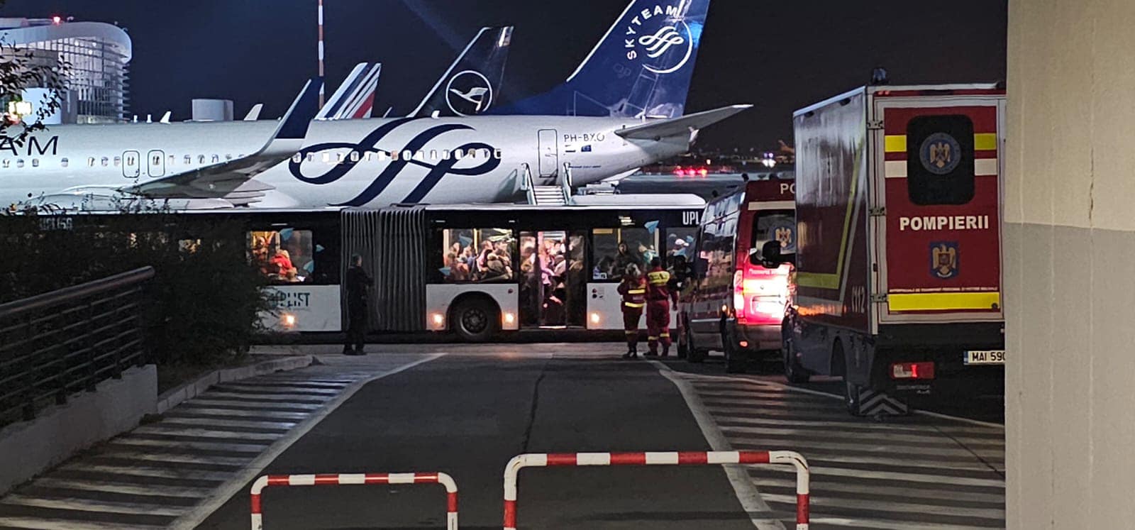 Un avion cu cetățeni ucraineni