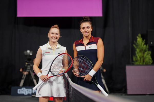 Jaquelin Cristian și Celine Naef/ Foto: Transylvania Open
