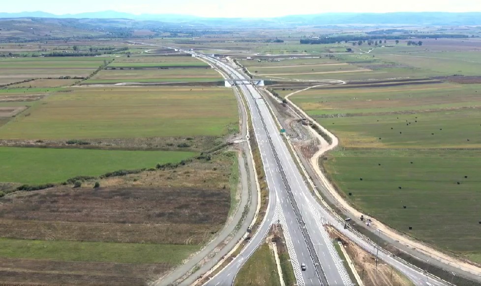 Lotul din Autostrada Transilvania inaugurat în septembrie 2023 / Foto: Facebook - CNAIR