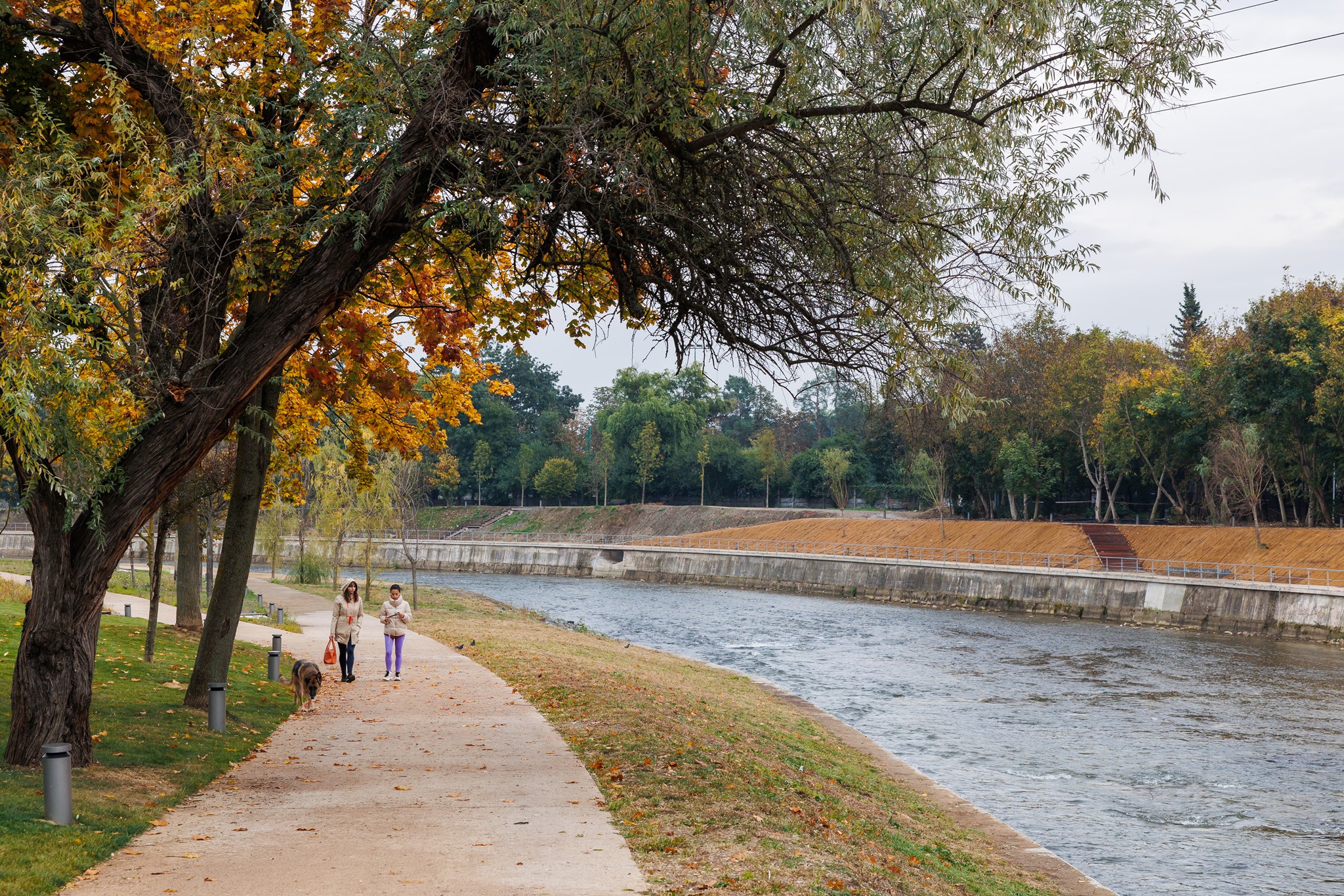Lucrările la malurile Someșului sunt aproape finalizate / Foto: Municipiul Cluj-Napoca