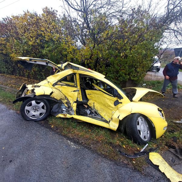 Accident în Răscruci/ Foto: ISU Cluj
