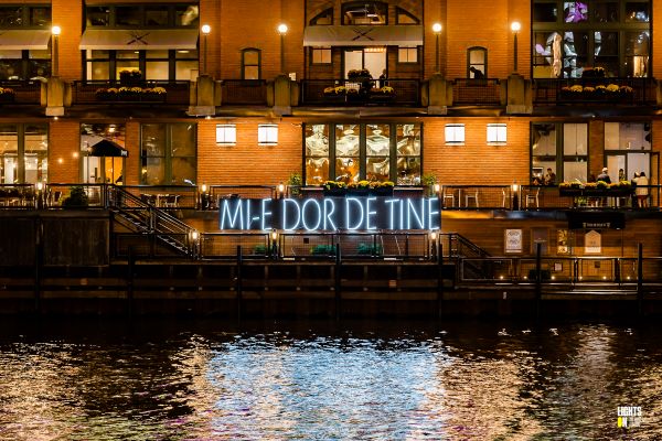 Asociația Daisler anunță aprinderea instalației „MI-E DOR DE TINE” pentru prima dată în Germania