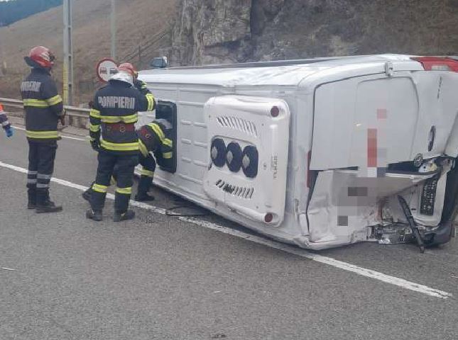 Accident rutier grav