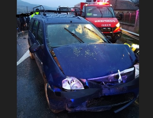 Accident rutier în Rădaia
