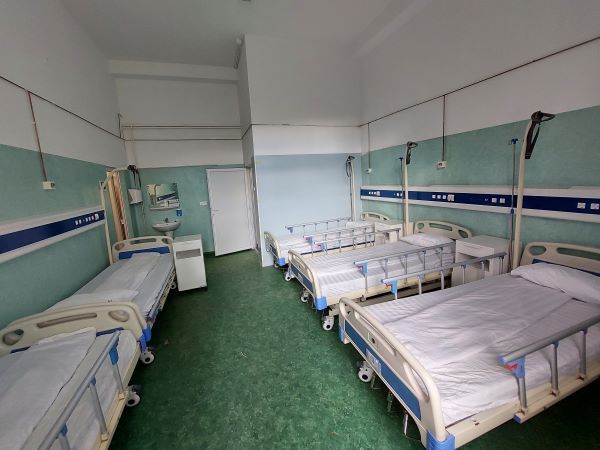 Lucrările care vizează creșterea siguranței pacienților Spitalului Clinic de Pneumoftiziologie „Leon Daniello” avansează în ritm alert/ Foto: Consiliul Județean Cluj