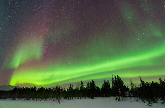 Aurora boreală/ Foto: pixabay.com