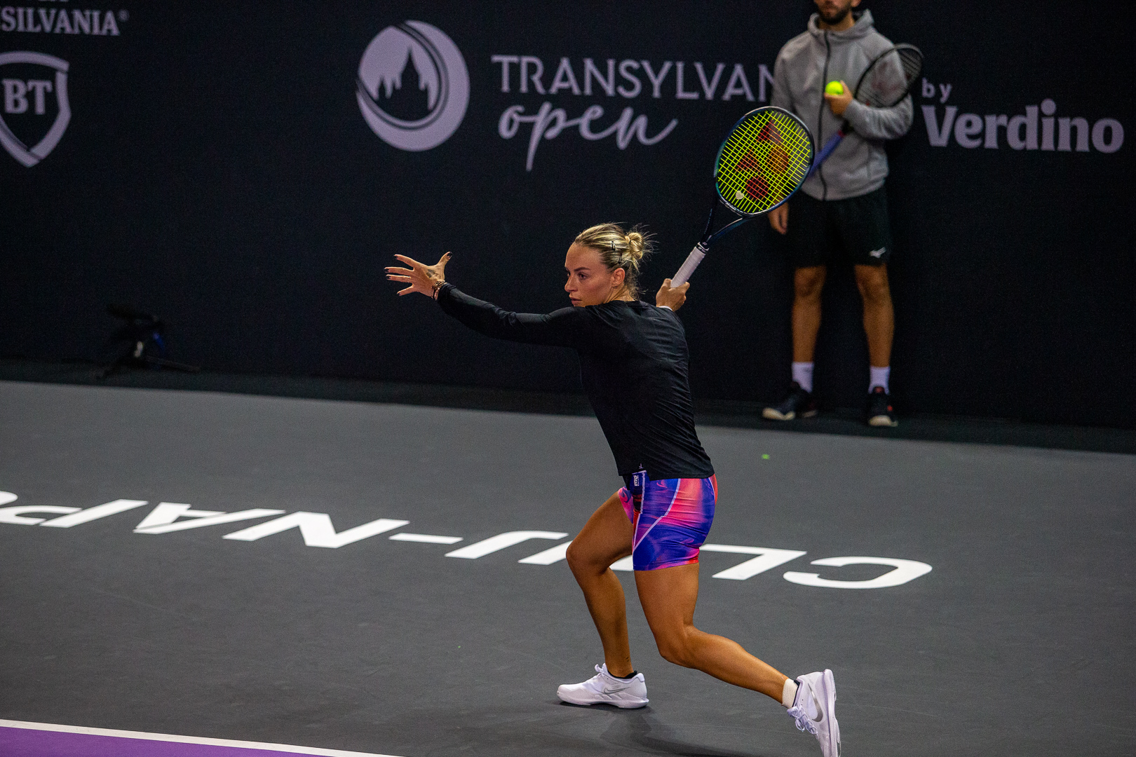 Ana Bogdan la ediția din 2022 a Transylvania Open/ Foto: organizatori