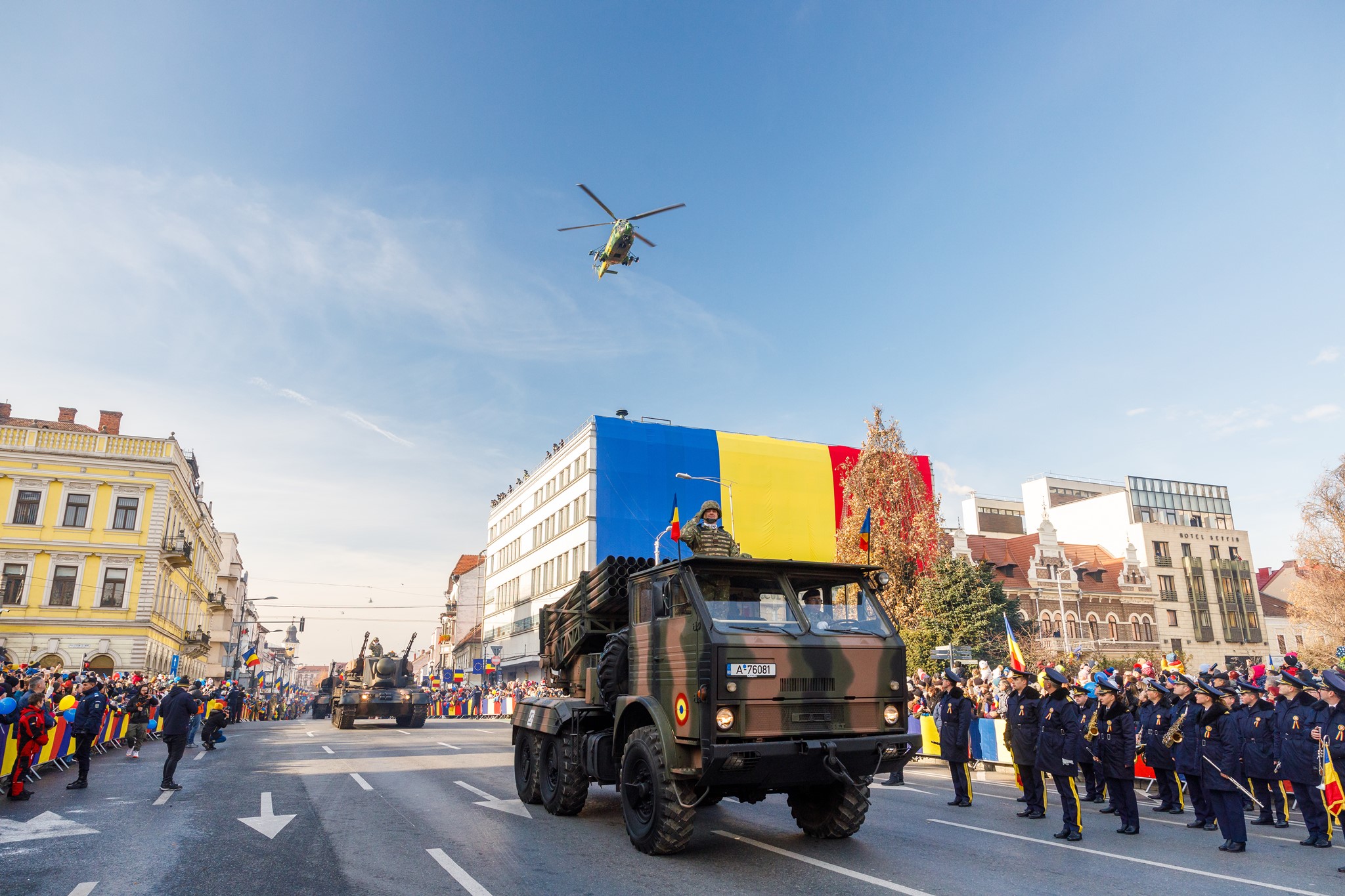 Restricții de circulație de 1 Decembrie / Foto: Municipiul Cluj-Napoca - Facebook