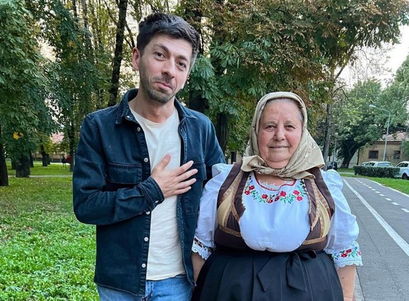 Mircea Bravo și Tanti Lenuța / Foto: Mircea Bravo - Instagram