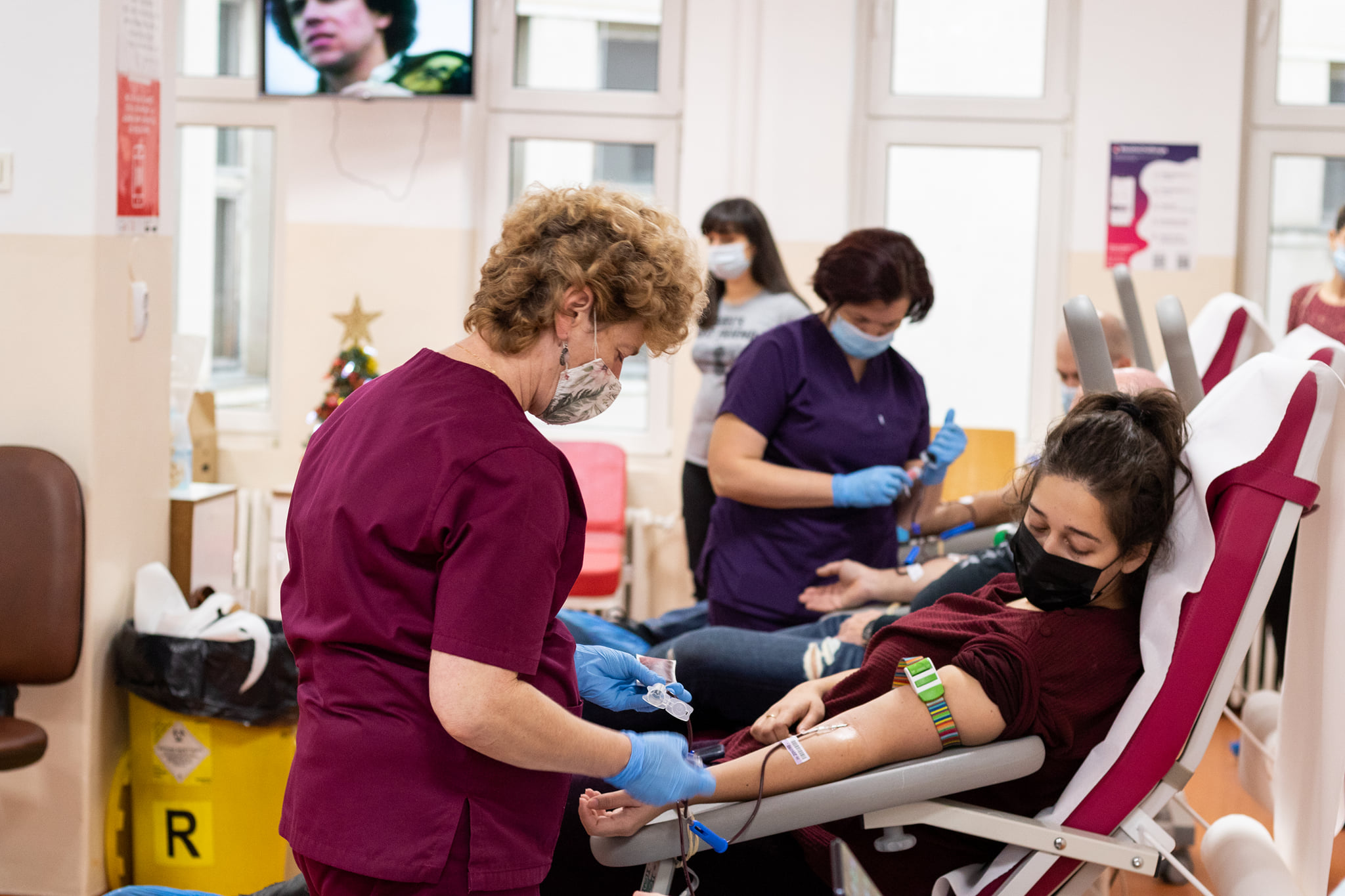 Campanie de donare de sânge a studenților mediciniști  / Foto: Donează sânge
