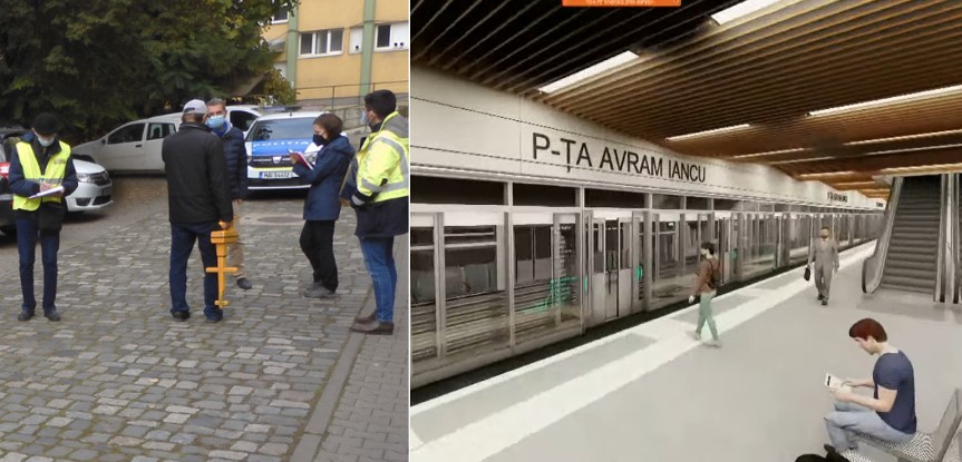 Studii geotehnice pentru metroul din Cluj / Foto: Municipiul Cluj-Napoca - Facebook