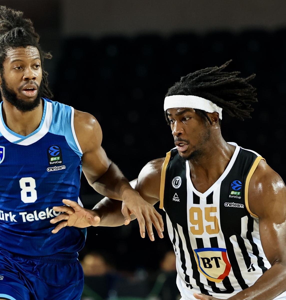 U-Banca Transilvania nu a putut obține un rezultat pozitiv la începutul returului BKT EuroCup. FOTO: u-bt.ro