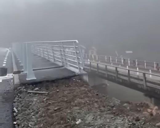 Noul pod din Someșu Rece