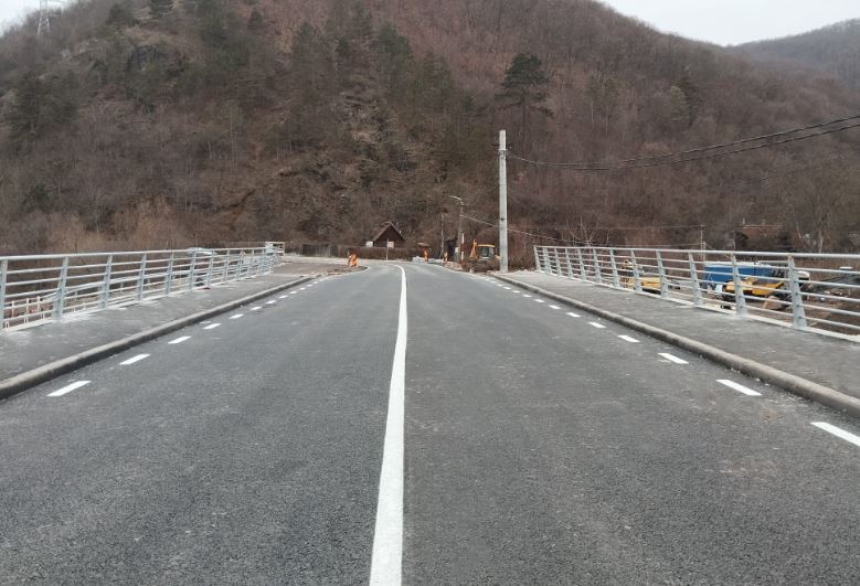 Construcția noului pod din Someșu Rece