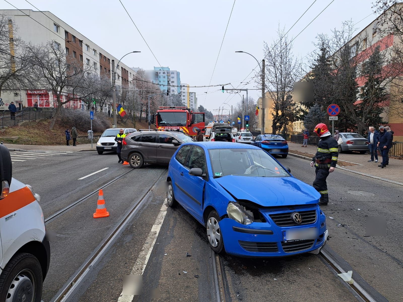 Accident în Mănăștur