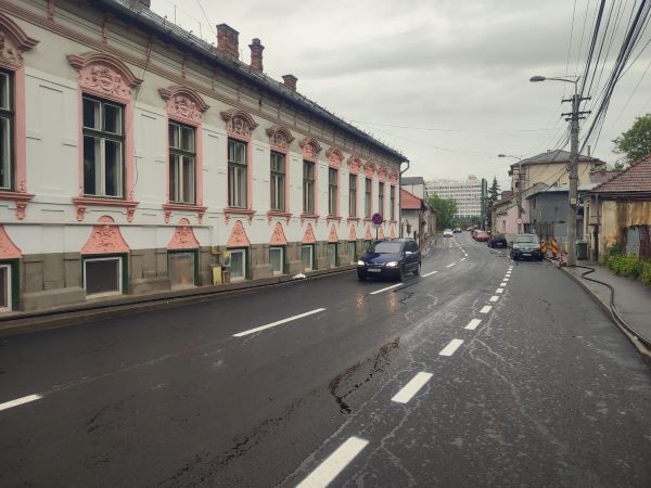 Circulația pe strada Dragalina din Cluj-Napoca a fost reluată/Foto: Municipiul Cluj-Napoca Facebook.com