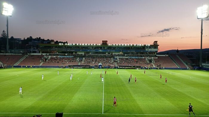 Meciul de fotbal dintre CFR Cluj și Poli Iași