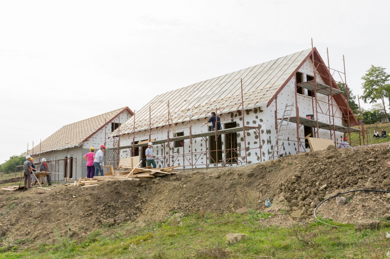 Au construit locuințe sociale pentru familiile vulnerabile din Jucu / Foto: Asociația Acasă