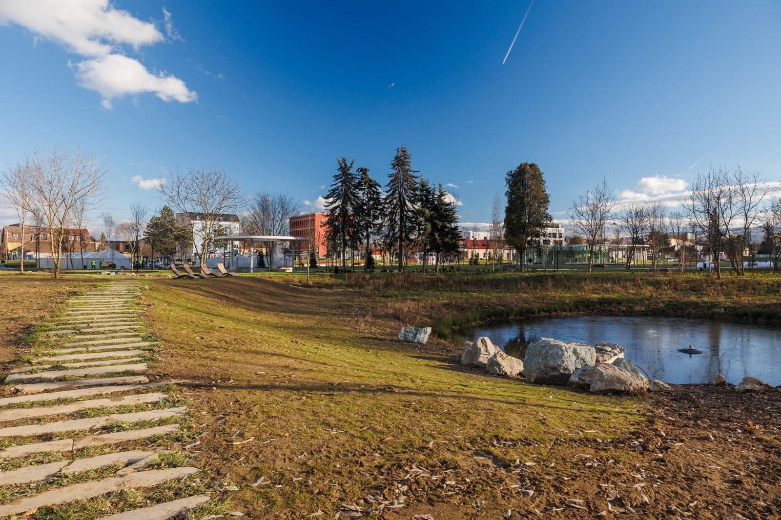 Parcul Feroviarilor intră în procedură de recepție în ianuarie 2024 / Foto: Emil Boc - Facebook